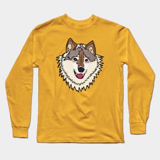 Smiley wolf Long Sleeve T-Shirt